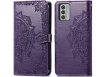 Nokia G42 Sleeve - Pelle Finta - Flip Cover Imoshion - Viola