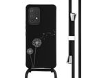 Custodia Samsung Galaxy A53 - Silicone - Imoshion Custodia Morbida/Manicotto Con Cinturino/Copertura Posteriore - Nero
