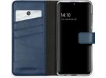 Custodia Per Samsung Galaxy A41 - Vera Pelle - Custodia Selencia Flip Flap - Blu