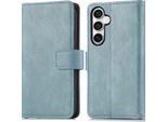 Custodia Per Cellulare Imoshion Per Samsung Galaxy S23 Fe - Flip Cover Libreria Flip - Blu Chiaro