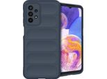 Samsung Galaxy A23 Sleeve - Silicone - Custodia/Copertura Morbida Imoshion - Blu Scuro