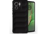 Motorola Edge 40 Cover - Silicone - Imoshion Custodia Morbida/Copertura Posteriore - Nero