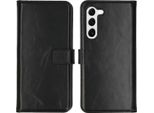 Custodia Per Samsung Galaxy S23 - Vera Pelle - Custodia Selencia Flip Flap - Nero