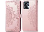 Motorola Moto G23/Motorola Moto G13 Coperture - Pelle Finta - Imoshion Flip Cover - Oro Rosa