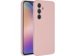 Samsung Galaxy A55 Cover - Silicone - Custodia/Copertura Morbida Accezz - Rosa