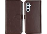 Custodia Per Samsung Galaxy A54 - Vera Pelle - Custodia Selencia Flap - Marrone
