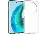 Honor Magic 6 Lite Sleeve - Silicone - Custodia Morbida Accezz/Copertura Posteriore - Trasparente