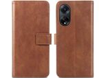 Imoshion Custodia Per Cellulare Per Oppo A98 - Flip Cover Bookcase Flip - Marrone