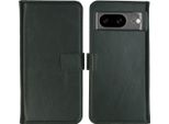 Google Pixel 8 Cover - Vera Pelle - Selencia Flip Cover - Verde