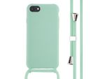 Iphone Se 2022/ Iphone Se 2020/ Iphone 8/ Iphone 7 Custodia - Silicone - Imoshion Custodia Morbida/Custodia Con Cinturino/Copertura Posteriore - Verde Menta