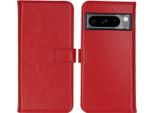 Google Pixel 8 Pro Sleeve - Vera Pelle - Selencia Flip Cover - Rosso