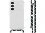 Imoshion Custodia Protettiva Samsung Galaxy A55 (5G) Con Banda Posteriore Con Catena Custodia Per Cellulare Per Samsung Galaxy A55 (5G) - Verde
