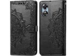 Oppo A17 Sleeve - Pelle Finta - Flip Cover Imoshion - Nero