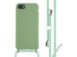Iphone Se 2022/ Iphone Se 2020/ Iphone 8/ Iphone 7 Custodia - Silicone - Imoshion Custodia Morbida/Custodia Con Cinturino/Copertura Posteriore - Verde