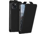 Cover Per Iphone 15 - Pelle Finta - Custodia Flip Accezz - Nero