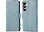 Custodia Per Cellulare Imoshion Per Samsung Galaxy A55 (5G) - Cover Flip A Libro - Blu Chiaro