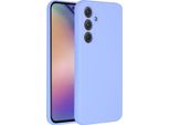 Samsung Galaxy A55 Cover - Silicone - Custodia/Copertura Morbida Accezz - Viola