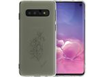 Samsung Galaxy S10 Cover - Silicone - Imoshion Custodia Morbida/Copertina Posteriore - Multicolore