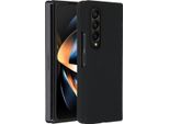 Samsung Galaxy Z Fold 4 Cover - Silicone - Custodia/Copertura Morbida Accezz - Nero