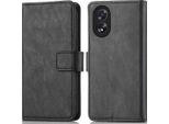 Custodia Per Cellulare Imoshion Per Oppo A38/Oppo A18 - Flip Cover Bookcase Flip - Nero