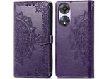 Oppo A78 Sleeve - Pelle Finta - Flip Cover Imoshion - Viola