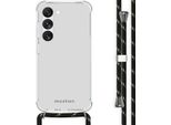 Imoshion Custodia Protettiva Samsung Galaxy S23 Con Nastro Posteriore Con Catena Custodia Del Telefono Cellulare Per Samsung Galaxy S23 - Trasparente