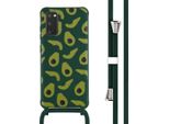 Custodia Samsung Galaxy S20 - Silicone - Imoshion Custodia Morbida/Manicotto Con Cinturino/Copertura Posteriore - Verde