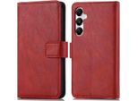 Custodia Per Cellulare Imoshion Per Samsung Galaxy A15 (5G)/Samsung Galaxy A15 (4G) - Cover Flip Libreria Flip - Rosso