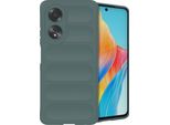 Custodia Oppo A58 - Silicone - Imoshion Custodia Morbida/Copertina Posteriore - Verde Scuro