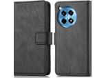 Custodia Per Cellulare Imoshion Per Oneplus 12R - Cover Flip A Libro - Nero