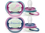 Philips Avent MāNeklīTis Ultra Air Night, 6-18M, (2Gab), MeitenēM