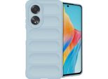Oppo A58 Coperture - Silicone - Imoshion Custodia Morbida/Copertura Posteriore - Azzurro