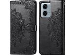 Motorola Moto G24 Power Covers - Pelle Finta - Flip Cover Imoshion - Nero