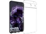 Custodia Google Pixel 8A - Silicone - Custodia Morbida Accezz/Copertura Posteriore - Trasparente