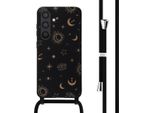 Custodia Samsung Galaxy S24 - Silicone - Imoshion Custodia Morbida/Manicotto Con Cinturino/Copertura Posteriore - Nero