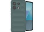 Xiaomi Poco X6 Pro Sleeve - Silicone - Custodia/Copertura Morbida Imoshion - Verde Scuro
