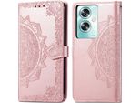 Oppo A79 Sleeve - Pelle Finta - Flip Cover Imoshion - Finitura Oro Rosa