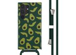 Custodia Samsung Galaxy S23 Ultra - Silicone - Imoshion Custodia Morbida/Manicotto Con Cinturino/Copertura Posteriore - Verde