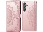 Samsung Galaxy A15/Samsung Galaxy A15 Sleeve - Pelle Finta - Flip Cover Imoshion - Oro Rosa