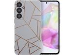 Samsung Galaxy A35 Cover - Silicone - Imoshion Soft Case/Backcover - Bianco