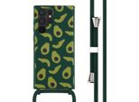 Custodia Samsung Galaxy S22 Ultra - Silicone - Imoshion Custodia Morbida/Manicotto Con Cinturino/Copertura Posteriore - Verde