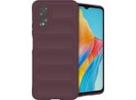 Oppo A38/Oppo A18 Custodia Morbida - Silicone - Imoshion Custodia Morbida/Copertina Posteriore - Melanzana