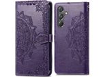 Samsung Galaxy A15/Samsung Galaxy A15 Cover - Pelle Finta - Flip Cover Imoshion - Viola
