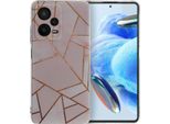 Xiaomi Redmi Note 12 Pro Cover - Silicone - Imoshion Custodia Morbida/Backcover - Multicolore