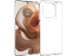 Motorola Edge 50 Ultra Sleeve - Silicone - Custodia Morbida Accezz/Copertina Posteriore - Trasparente