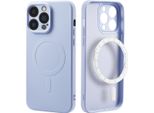 Custodia Iphone 14 Pro Max Custodia Protettiva Iphone 14 Pro Max Backcover Colore Met Magsafe Tpu Viola Imoshion