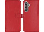 Custodia Per Samsung Galaxy S24 Plus - Vera Pelle - Custodia Selencia Flip Flap - Rosso