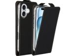 Cover Per Iphone 16 - Pelle Finta - Custodia Accezz Flip - Nero