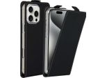 Cover Per Iphone 16 Pro Max - Pelle Finta - Custodia Flip Accezz - Nero
