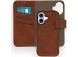 Imoshion Custodia Protettiva Iphone 16 Custodia Protettiva A Libro Custodia Per Cellulare Per Iphone 16 - Marrone